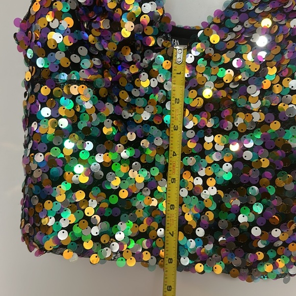 Zara Sequin crop top - Picture 8 of 9